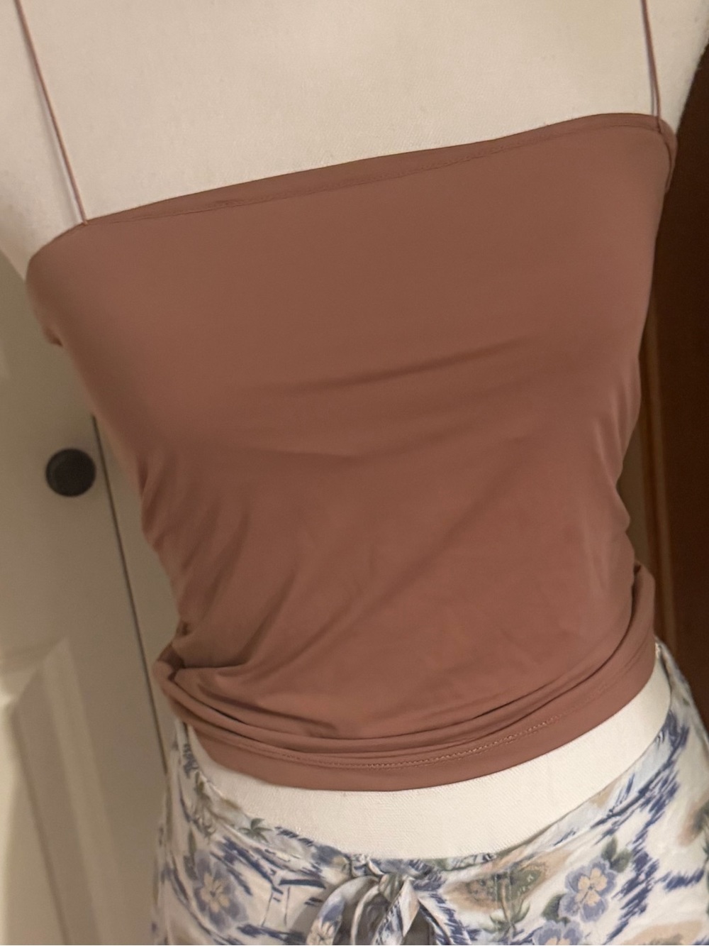 Anthropologie Mauve Spaghetti-Strap Camisole
